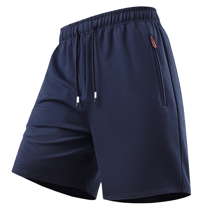 Men's Plus-Size Loose-Fitting Breathable Casual Sports Shorts