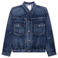 101XX S/S Damaged Jacket - Indigo