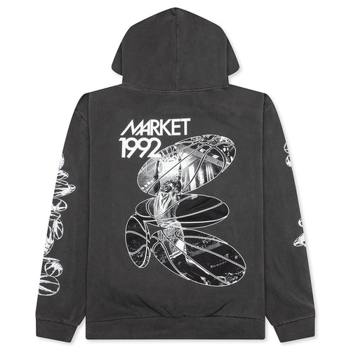 1992 Hoodie - Washed Black