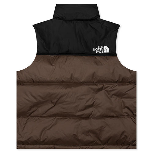 1996 Retro Nuptse Vest - Smokey Brown