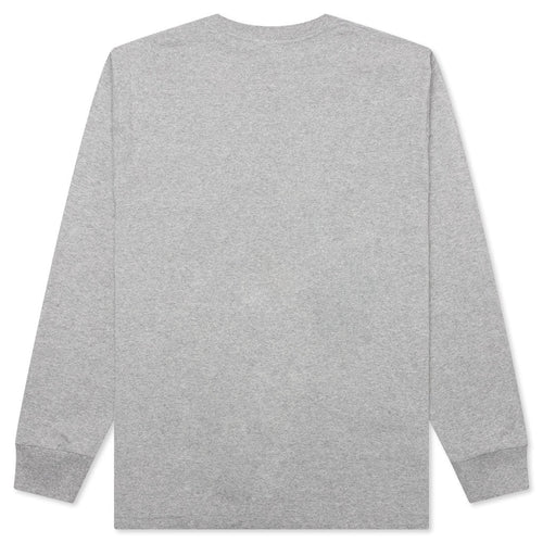 1st Camo College Long Sleeve Tee - Grey/Green