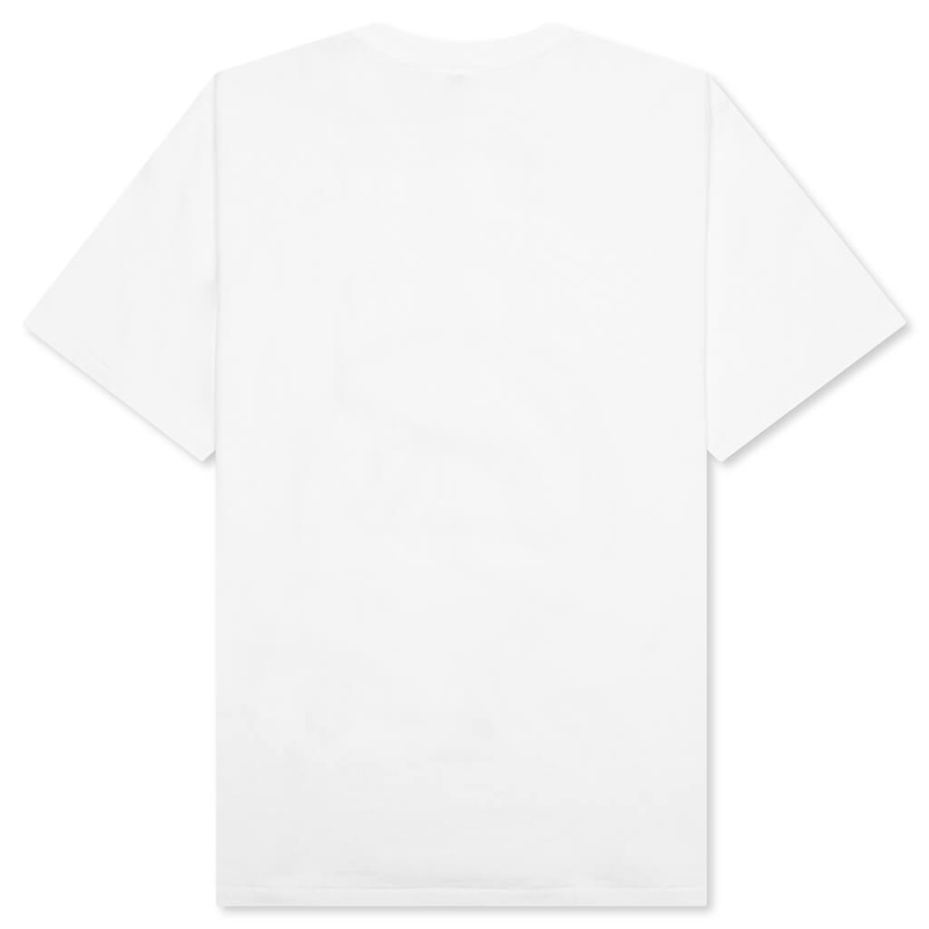 1st Camo College Tee - White/Green