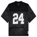 24 Mesh Boxy Jersey - Black