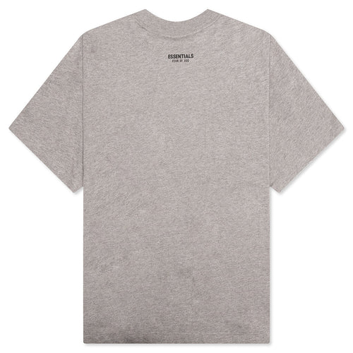 3 Pack Essential Tee - Heather Gray