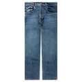 5 Pocket Straight Leg Trousers - Mid Blue