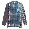 7 Cuts Wide Flannel Shirt - Assorted