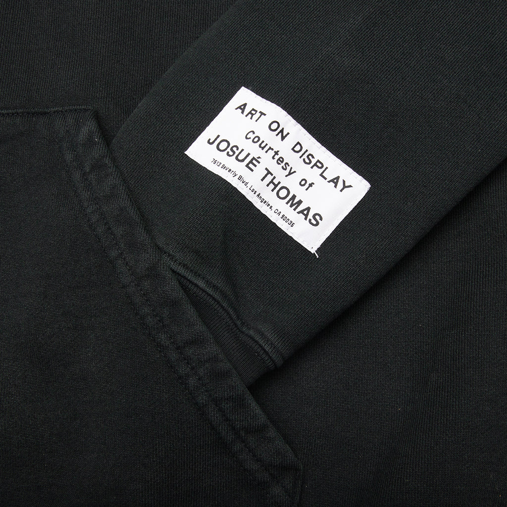 90's GD Logo Hoodie - Vintage Black