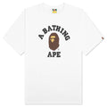 College Tee - White