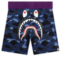 Crazy Camo Shark Sweat Shorts - Navy
