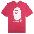 Overdye By Bathing Ape Relaxed Fit Tee - Pink
