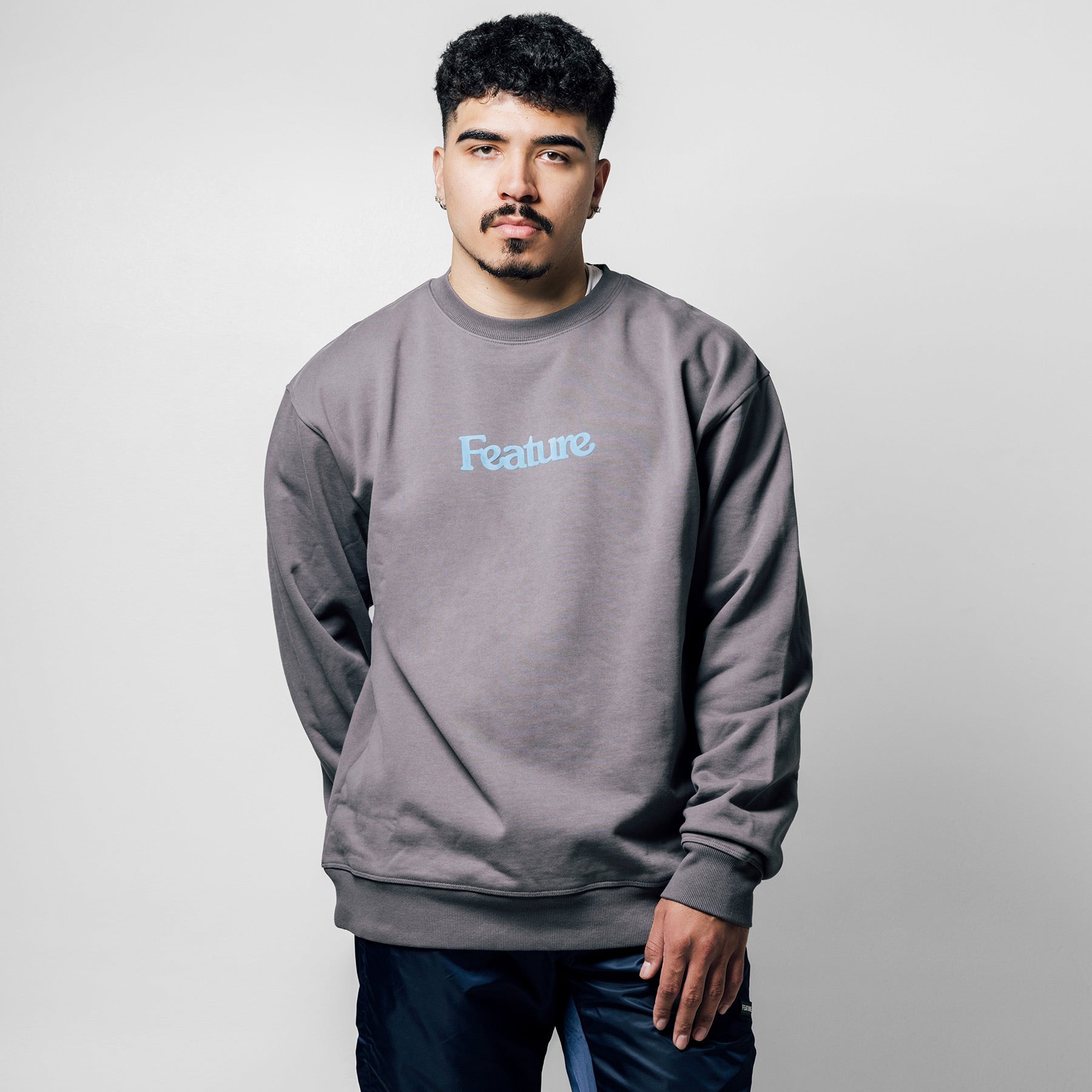 Academy Crewneck - Dazzling Blue/Glass Green