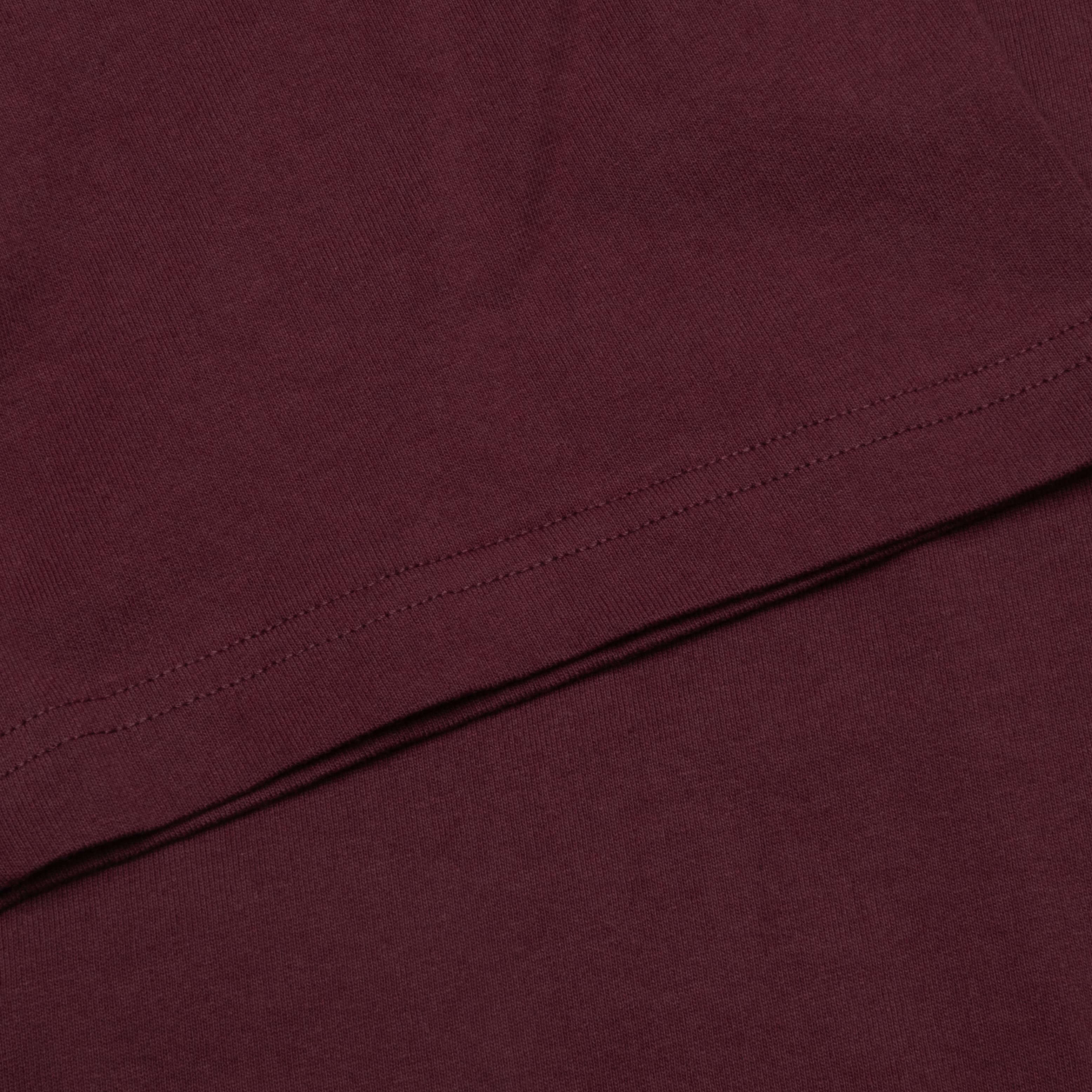 Academy Tee - Oxblood Red