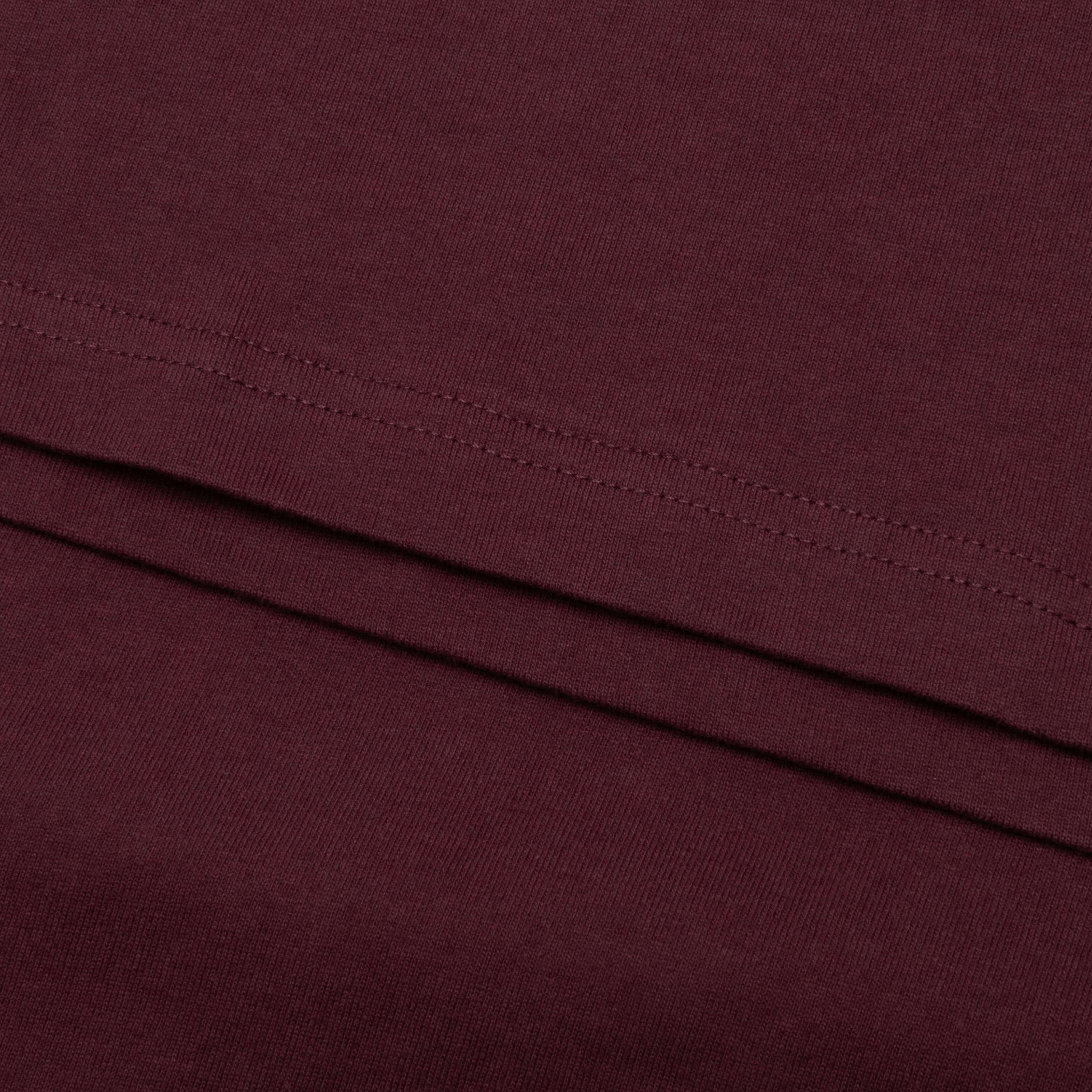 Academy Tee - Oxblood Red