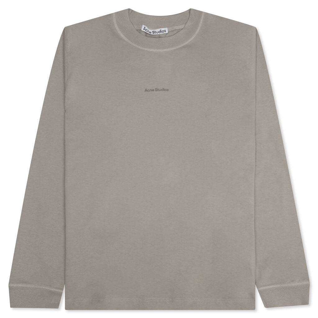 Logo L/S T-Shirt - Oyster Grey