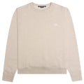 Crew Neck Sweatshirt - Oatmeal Melange