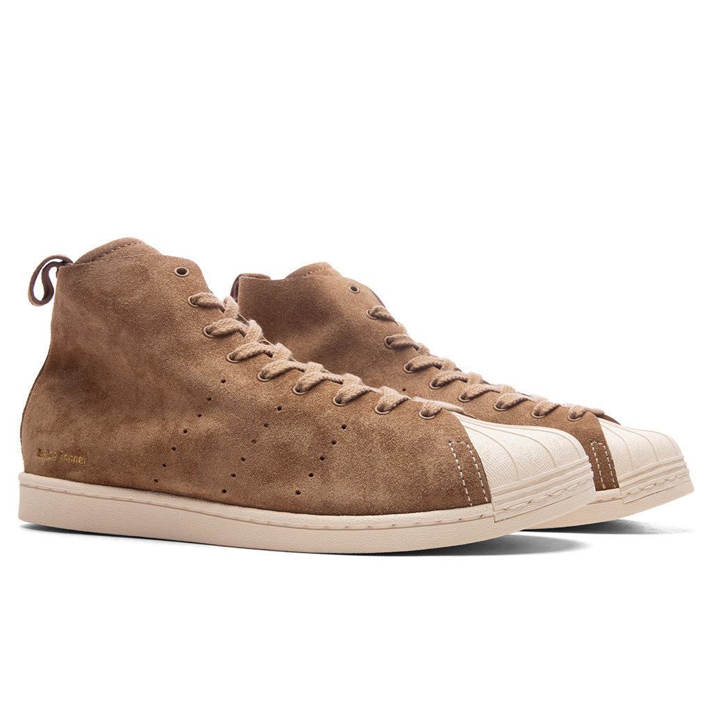 Adidas Originals x Wales Bonner Superstar Hi - Supplier Colour/Core White/Night Brown
