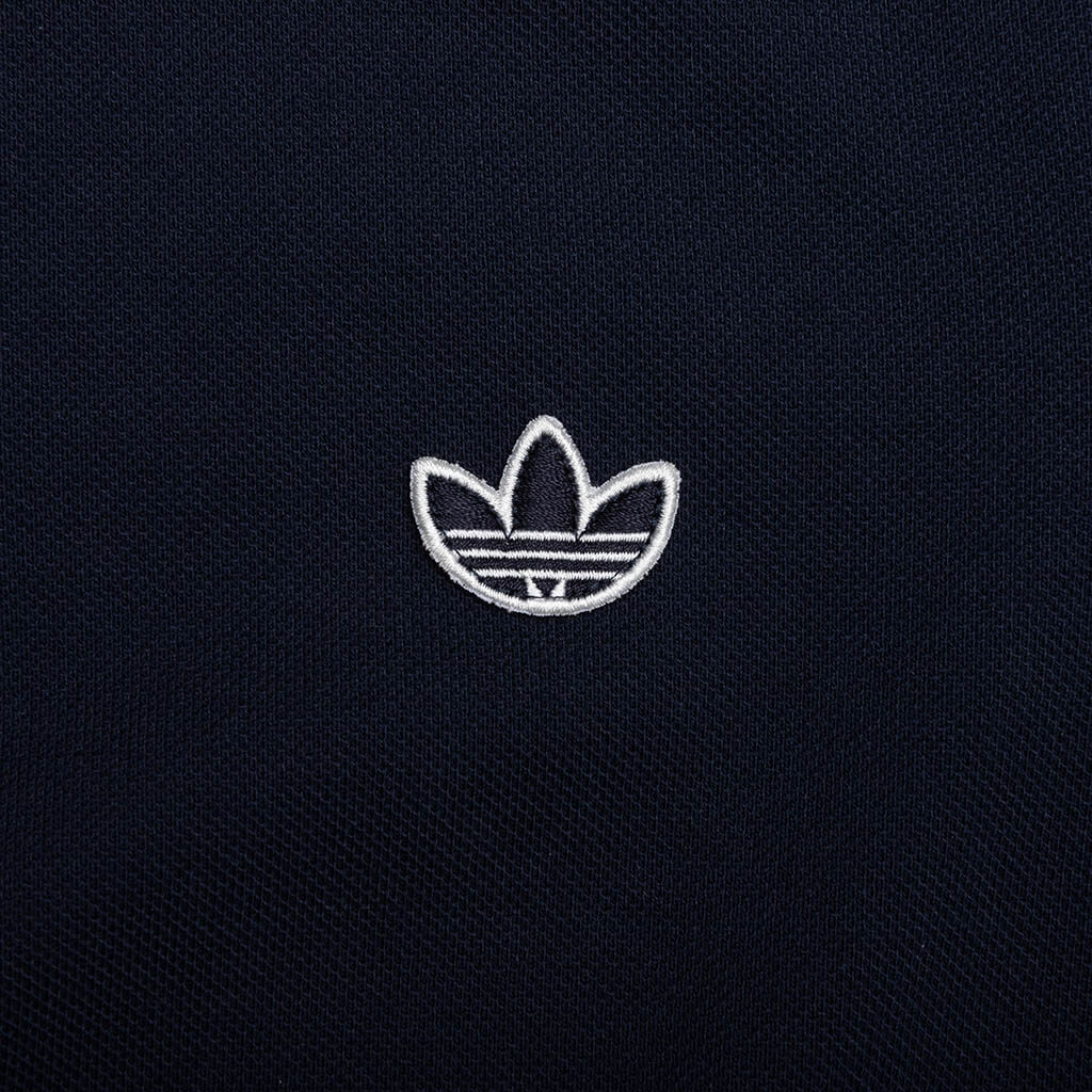 Women's Adidas x Sporty & Rich Polo T-Shirt - Night Navy