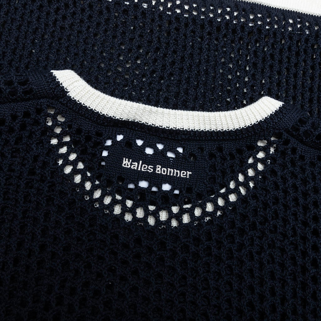 Adidas x Wales Bonner Knit Tee - Night Navy