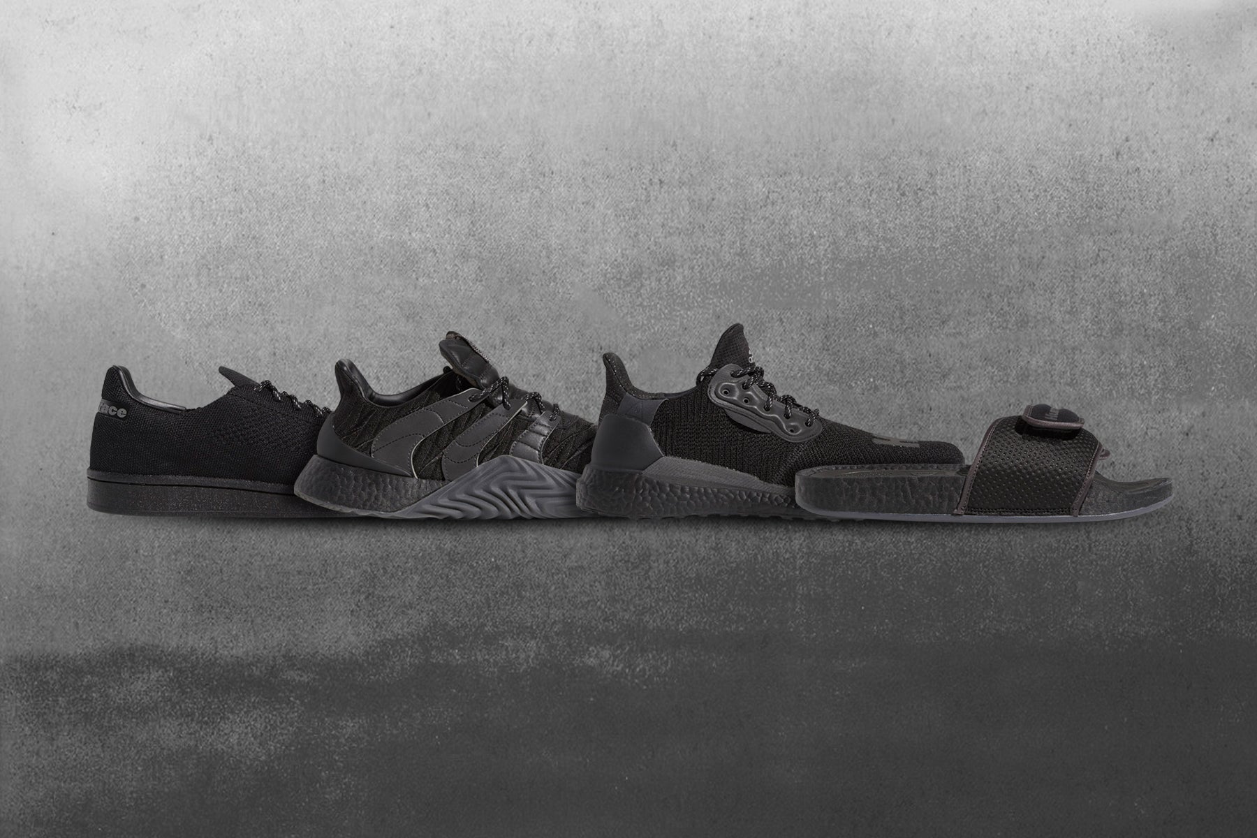 Adidas Originals x Pharrell Williams Sobakov 2.0 - Core Black/Utility Black