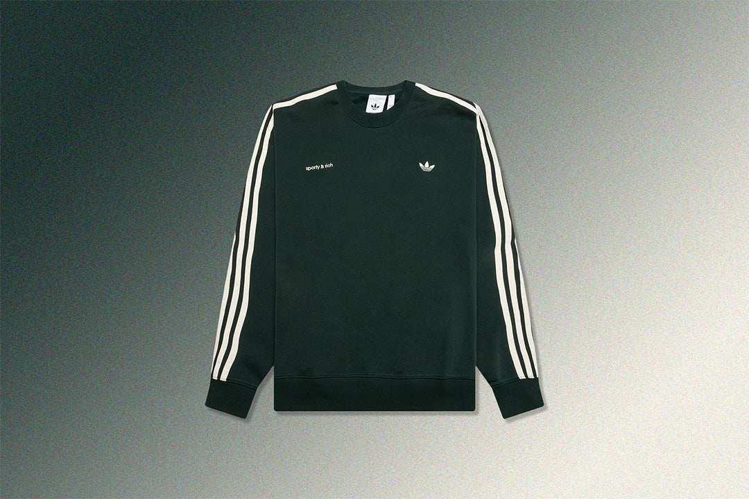 Adidas x Sporty & Rich Sweatshirt - Shadow Green