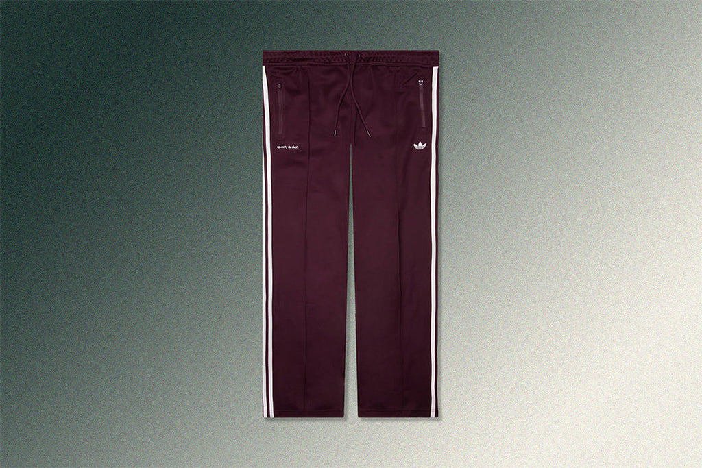 Adidas x Sporty & Rich Track Pant - Maroon
