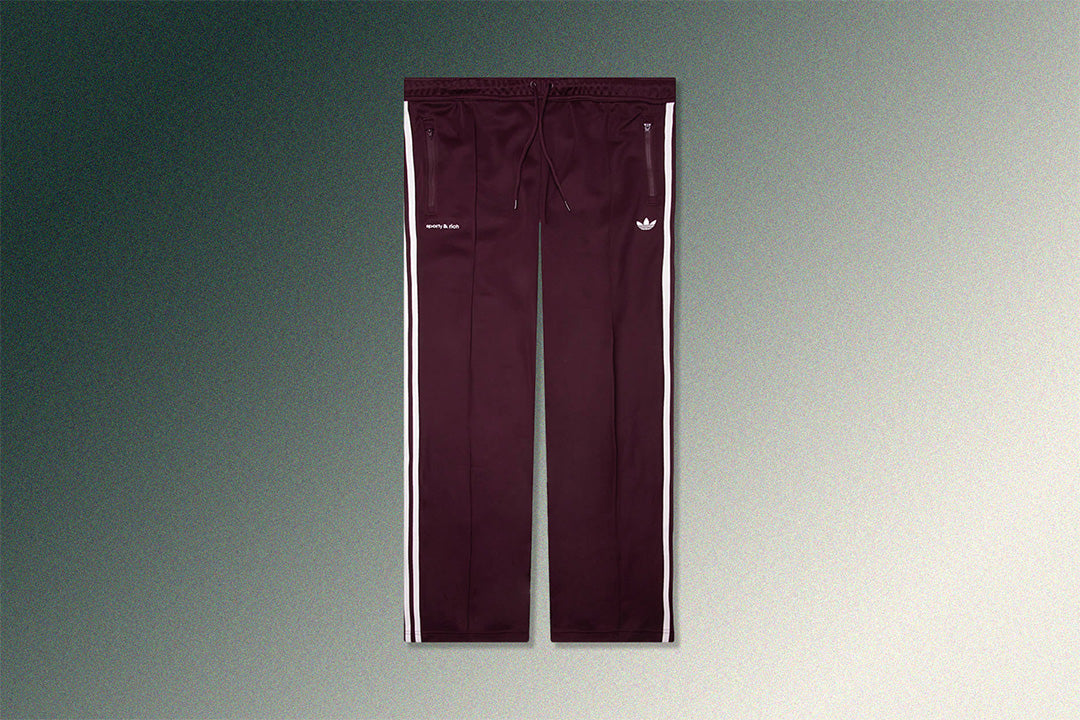 Adidas x Sporty & Rich Track Pant - Maroon