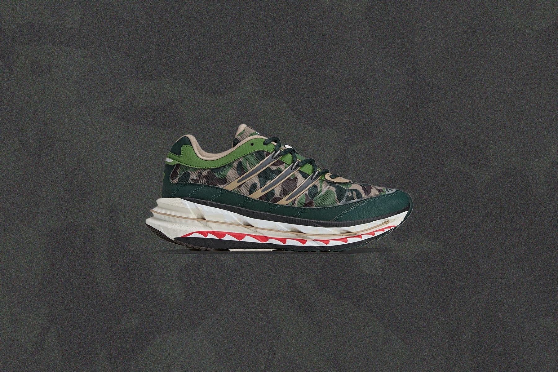 Adidas x BAPE Adistar Hrmy - Hemp/Iron Metallic/Off White