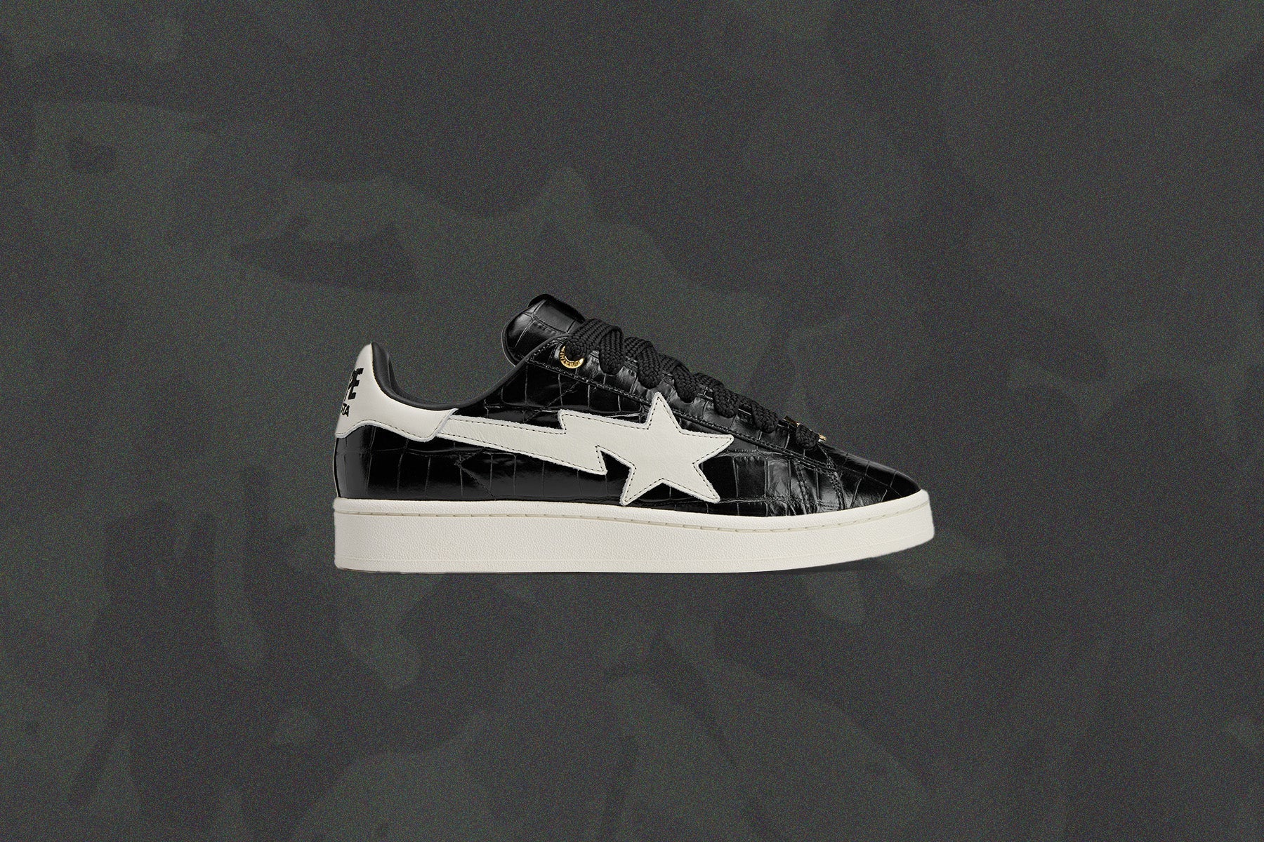 Adidas x BAPE Campus 00s - Core Black/Off White/ Gold Metallic