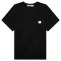 Lightweight S/S Pocket Tee - Black