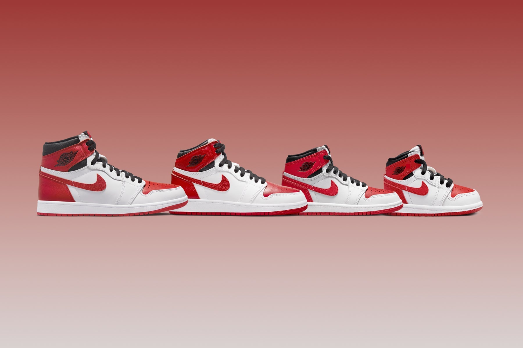 Air Jordan 1 Retro High OG 'Heritage' - White/University Red/Black