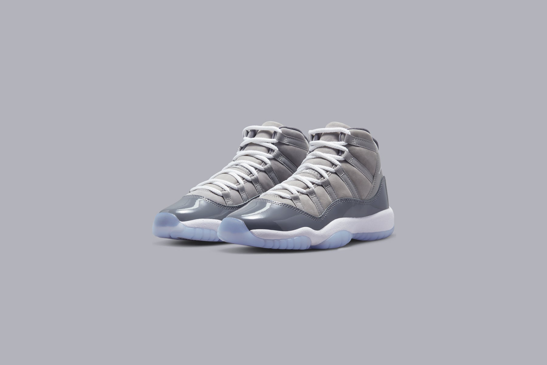 Air Jordan 11 Retro (GS) "Cool Grey" - Medium Grey/White