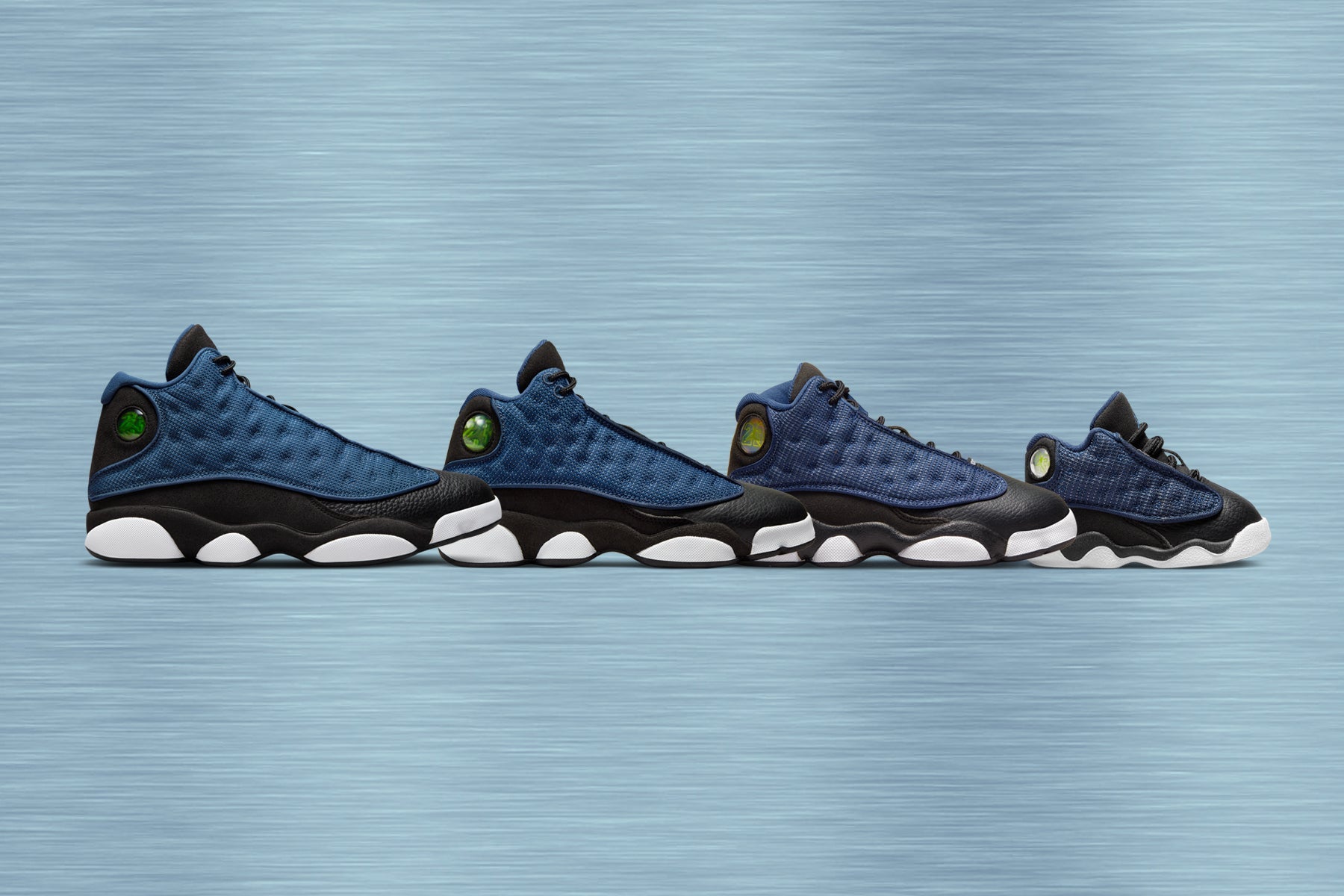 Air Jordan 13 Retro (PS) - Navy/University Blue/Black