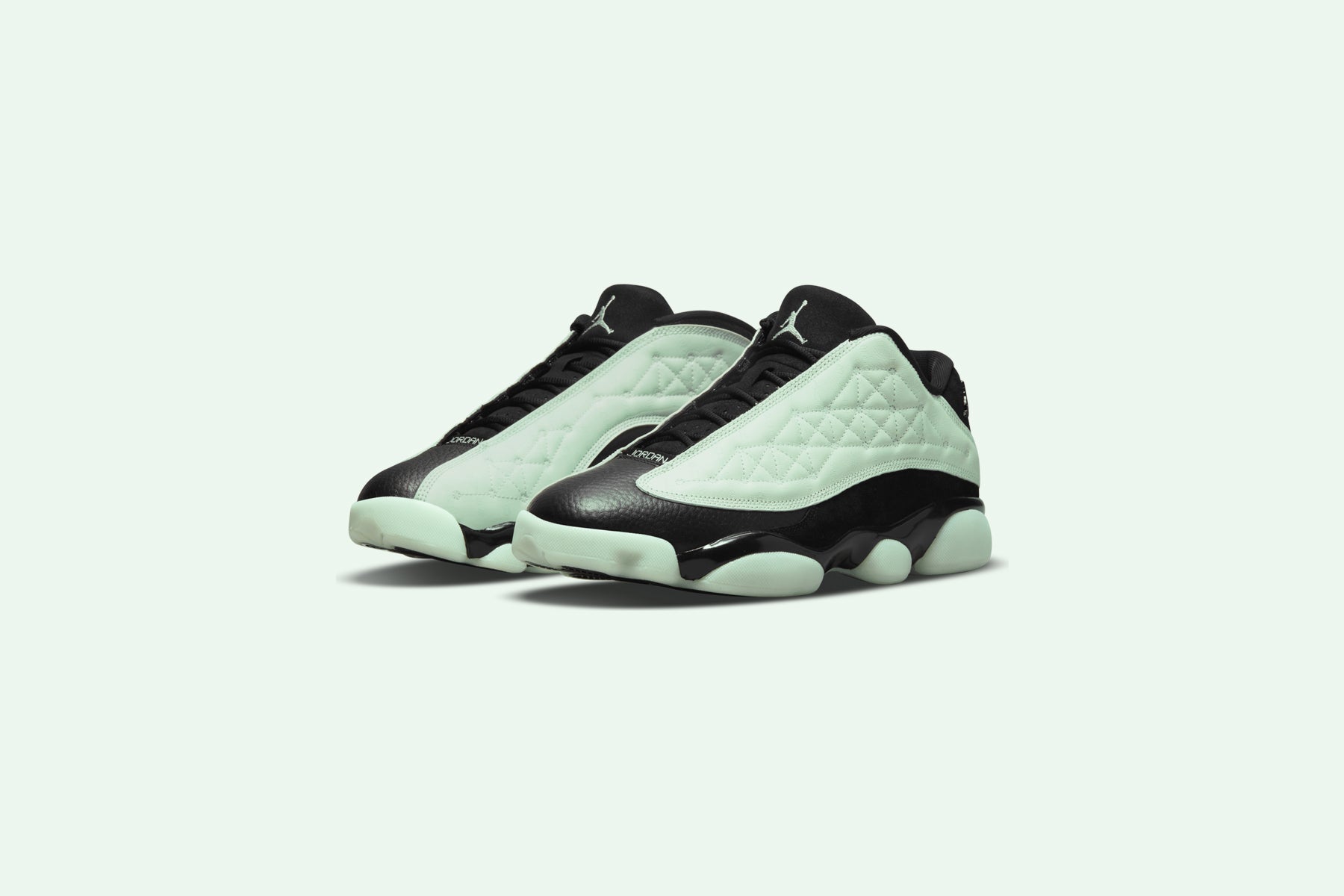 Air Jordan 13 Retro Low "Singles Day" - Barely Green