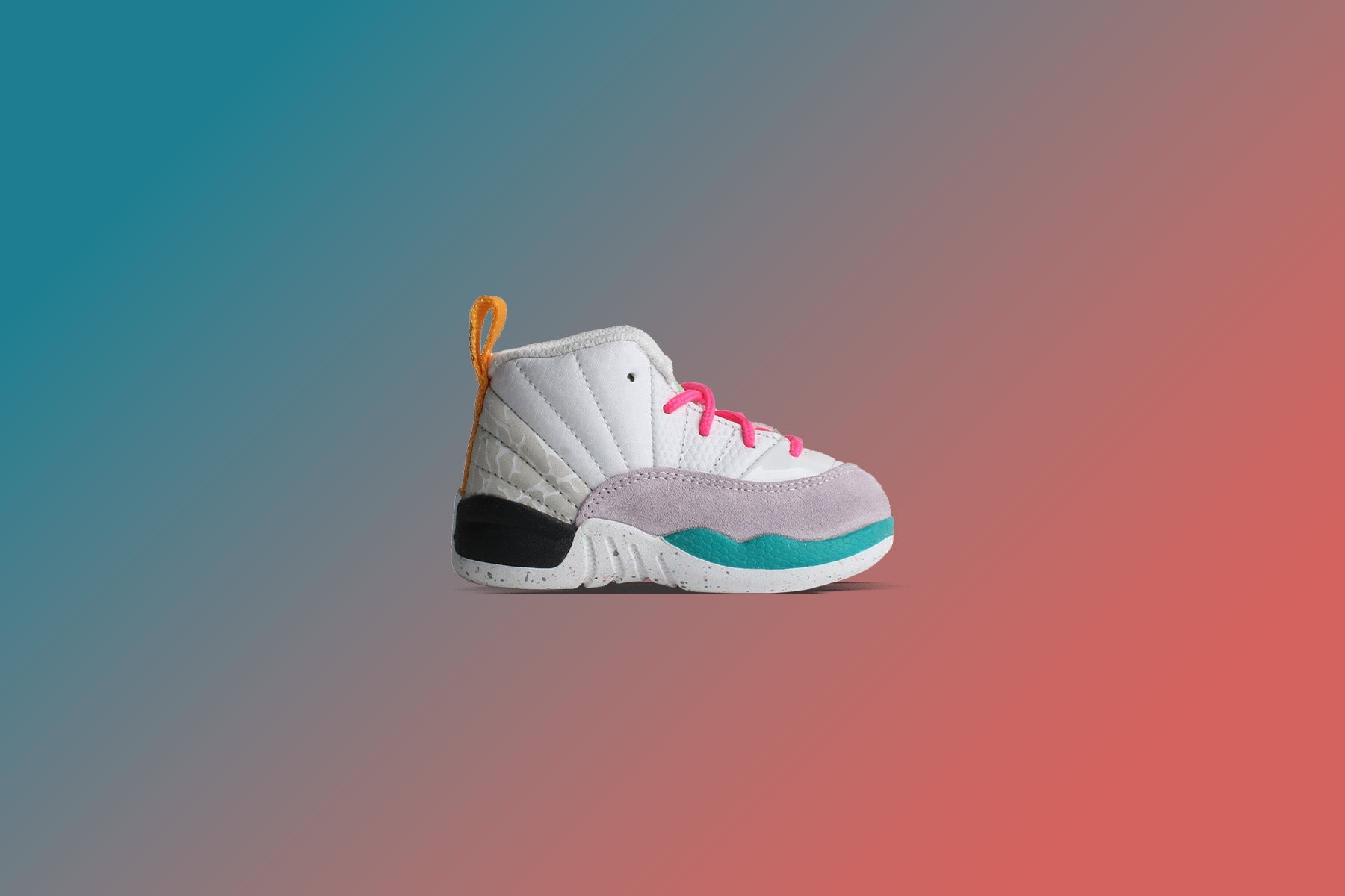 Air Jordan 12 Retro (TD) - White/Vapor Green/Photon Dust