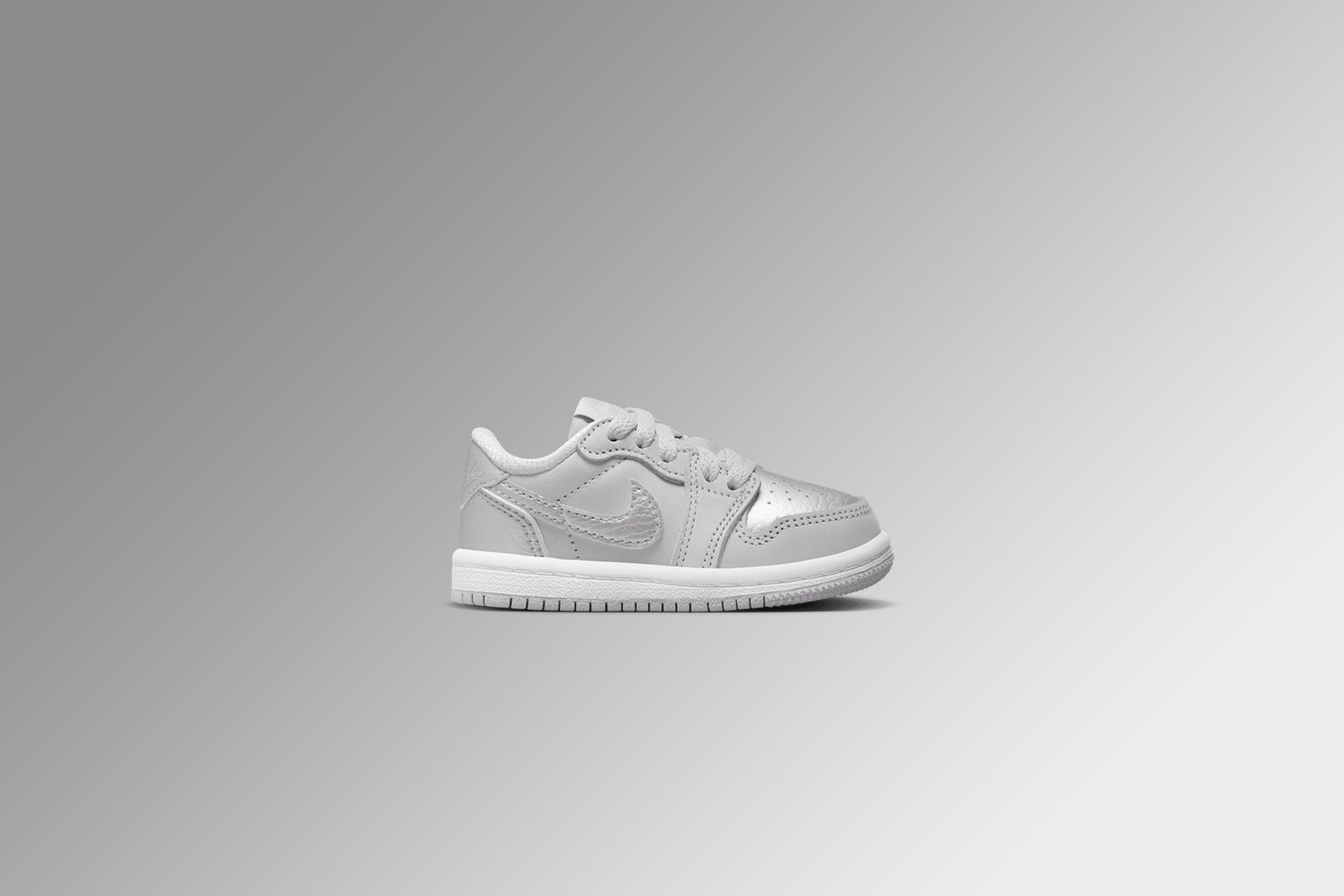 Air Jordan 1 Low OG 'Metallic Silver' (TD) - Neutral Grey/Metallic Silver/White