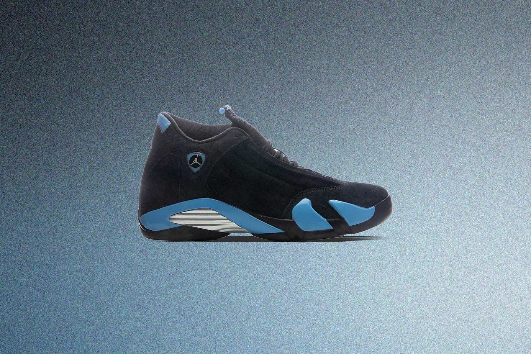 Air Jordan 14 Retro 'University Blue' - Black/White/University Blue
