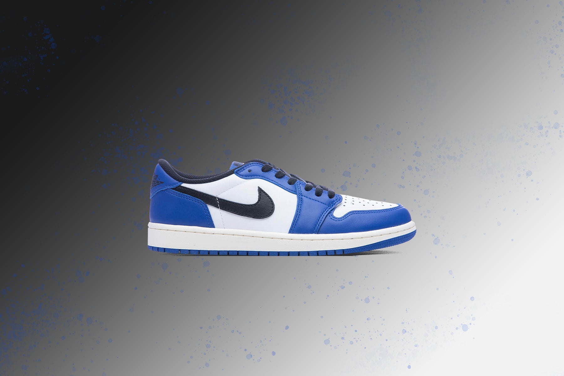 Air Jordan 1 Low OG 'Game Royal' - White/Black/Game Royal/Sail