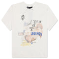 Legends Tee - Vintage White