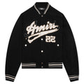 Shrunken Bomber - Black/Alabaster