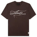Amiri Stitch Tee - Shaved Chocolate