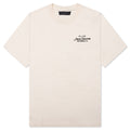 Amiri Theatre Flocked Tee - Alabaster