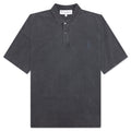 Anchor S/S Polo Shirt - Charcoal
