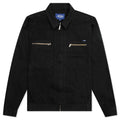 Awake Cargo Collared Military Jacket - Black