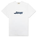 Awake Chrome Logo Tee - White