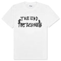 End and Beginning Short Sleeve Tee - White