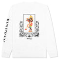 Mind Body Printed L/S Tee - White