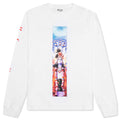 Realization Printed Long Sleeve Tee - White