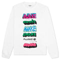 Awake NY x Stefan Meier NY Printed Long Sleeve Tee  - White