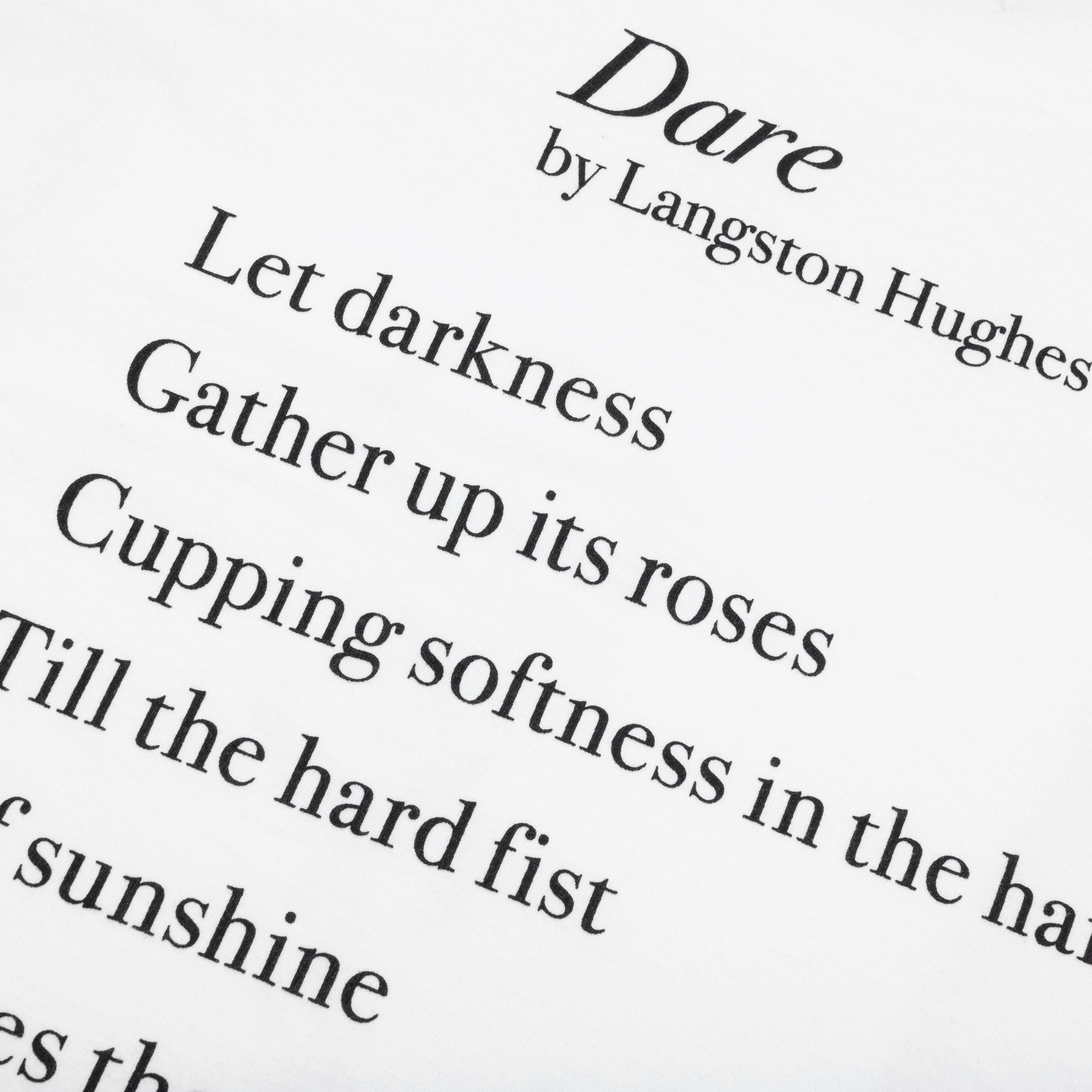 Awake x Langston Hughes Tee - White