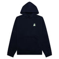 B Logo Hoodie - Navy Mocha